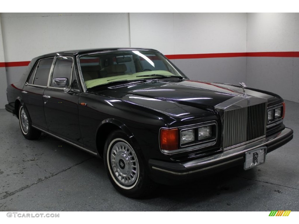 Black 1986 Rolls-Royce Silver Spirit Mark I Exterior Photo #68643511