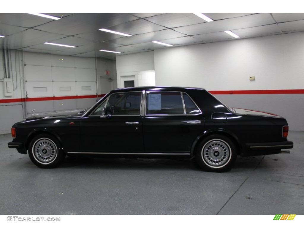 Black 1986 Rolls-Royce Silver Spirit Mark I Exterior Photo #68643574