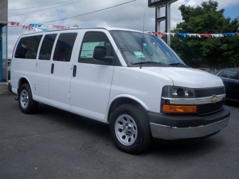 2012 Chevrolet Express LT 1500 AWD Passenger Van Data, Info and Specs