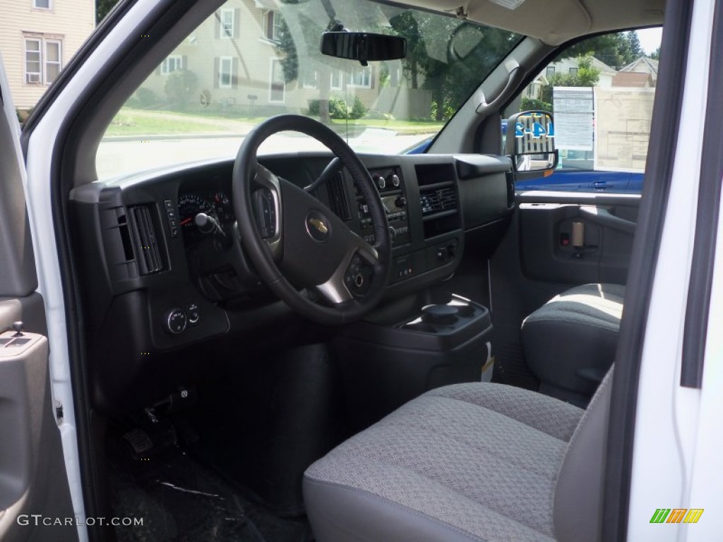 2012 Chevrolet Express LT 1500 AWD Passenger Van Interior Color Photos