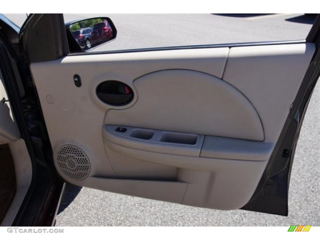 2003 Saturn ION 3 Sedan Tan Door Panel Photo #68644774