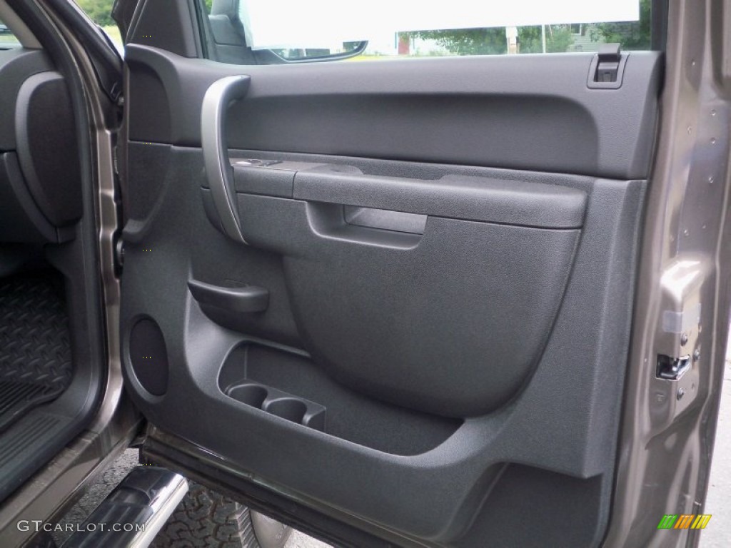 2012 Silverado 1500 LT Extended Cab 4x4 - Mocha Steel Metallic / Ebony photo #16