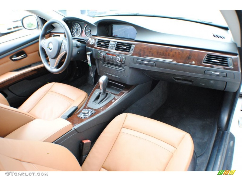 Saddle Brown Interior 2012 BMW 3 Series 335i xDrive Coupe Photo #68646403