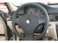 Beige Dakota Leather Steering Wheel Photo for 2011 BMW 3 Series #68647267