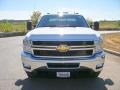 2011 Summit White Chevrolet Silverado 3500HD LTZ Crew Cab 4x4 Dually  photo #11