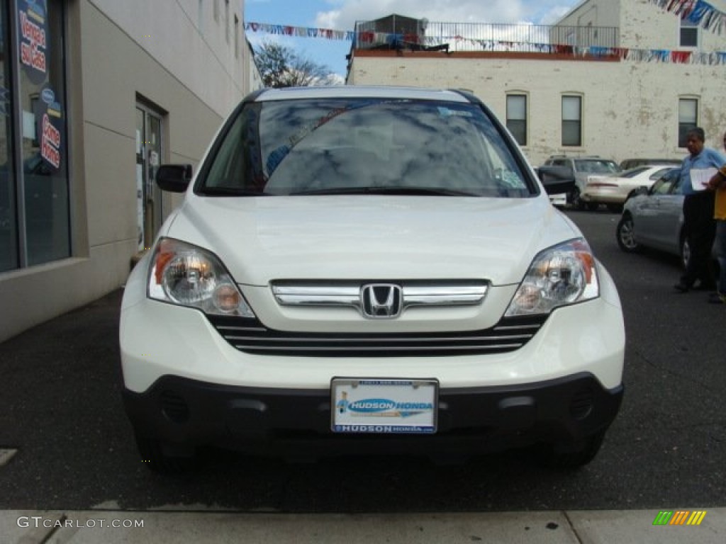 2009 CR-V EX 4WD - Taffeta White / Gray photo #2