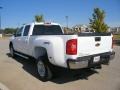 2011 Summit White Chevrolet Silverado 3500HD LTZ Crew Cab 4x4 Dually  photo #14