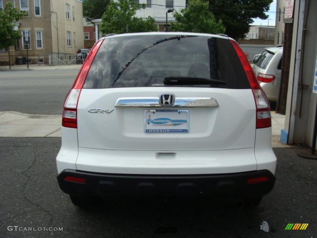 2009 CR-V EX 4WD - Taffeta White / Gray photo #5