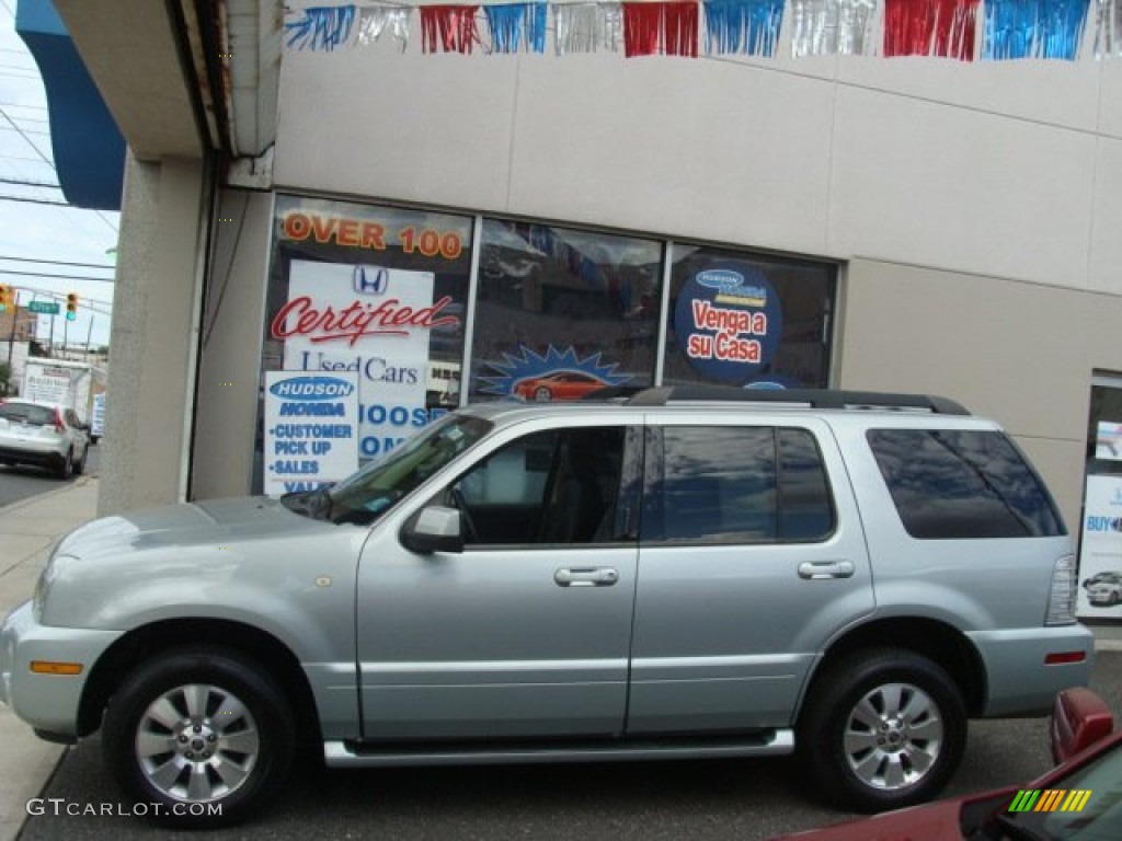 2006 Mountaineer Luxury AWD - Satellite Silver Metallic / Charcoal Black photo #3