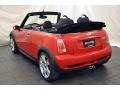 2006 Chili Red Mini Cooper S Convertible  photo #8