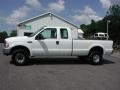 2001 Oxford White Ford F250 Super Duty XL SuperCab 4x4  photo #3