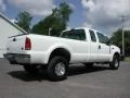 Oxford White - F250 Super Duty XL SuperCab 4x4 Photo No. 10