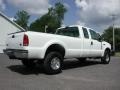 2001 Oxford White Ford F250 Super Duty XL SuperCab 4x4  photo #10