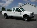 2001 Oxford White Ford F250 Super Duty XL SuperCab 4x4  photo #14