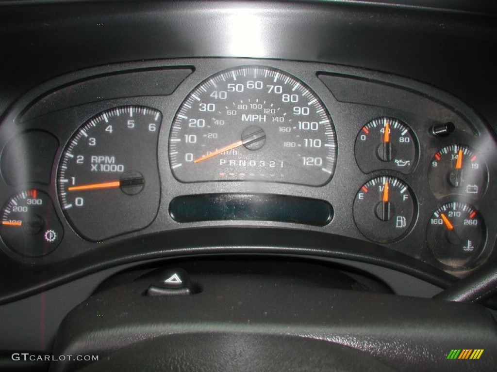 2006 Chevrolet Silverado 2500HD LT Extended Cab 4x4 Gauges Photo #68651526