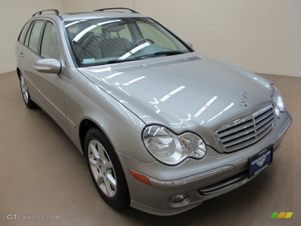 2005 C 240 4Matic Wagon - Desert Silver Metallic / Stone photo #1