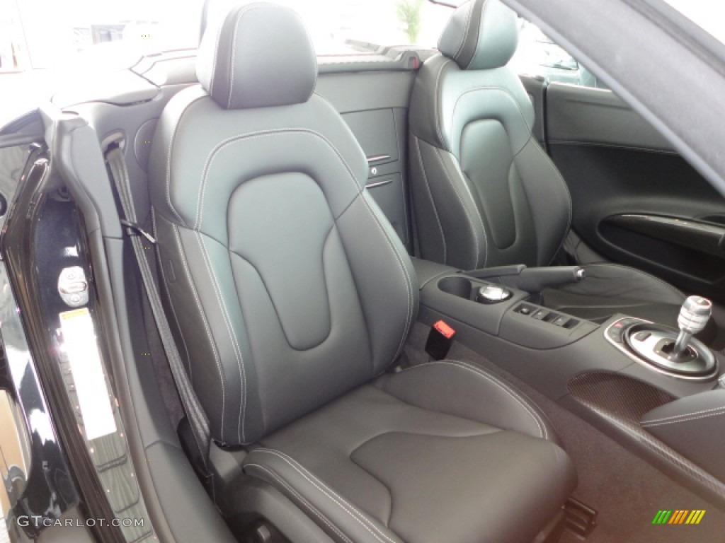 2011 Audi R8 Spyder 5.2 FSI quattro Front Seat Photo #68652070