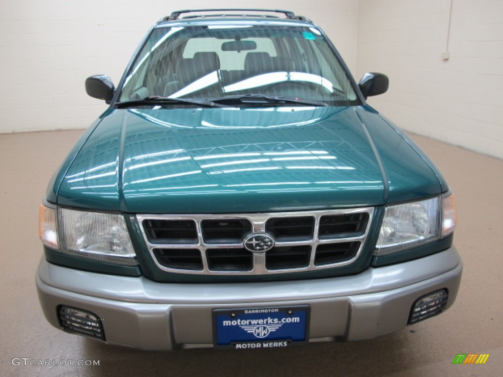 2000 Forester 2.5 S - Arcadia Green / Beige photo #2