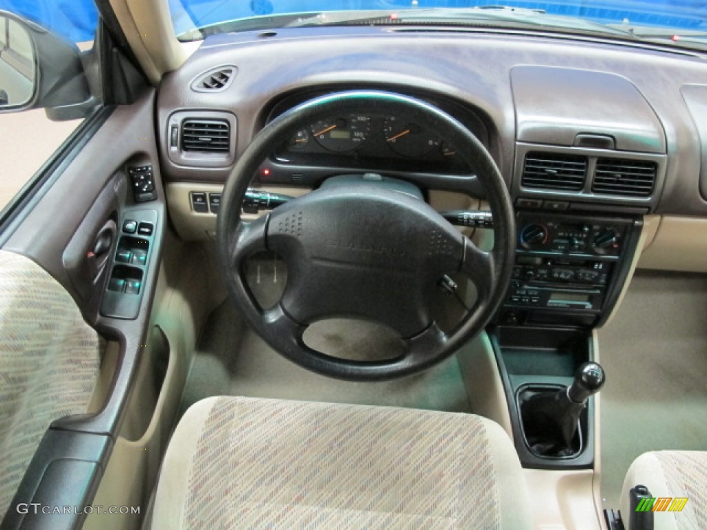 2000 Forester 2.5 S - Arcadia Green / Beige photo #25