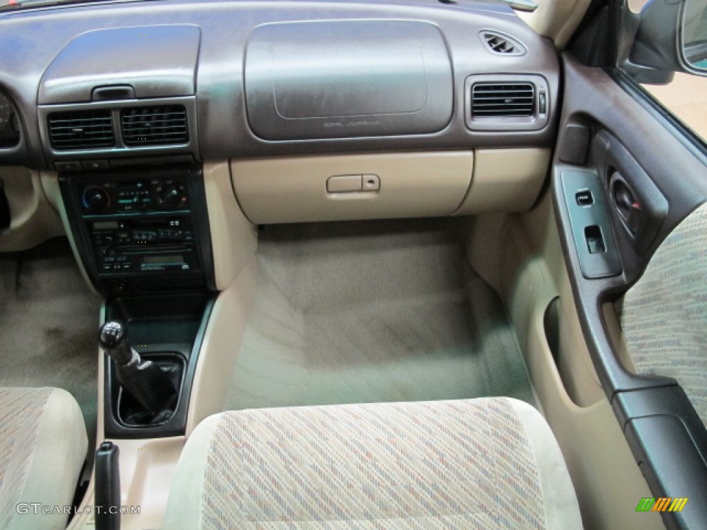 2000 Forester 2.5 S - Arcadia Green / Beige photo #27
