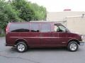2004 Berry Red Metallic Chevrolet Express 1500 LS Passenger Van  photo #9