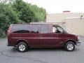 2004 Berry Red Metallic Chevrolet Express 1500 LS Passenger Van  photo #10