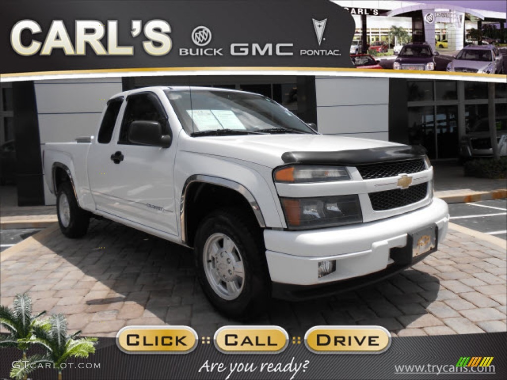 Summit White Chevrolet Colorado