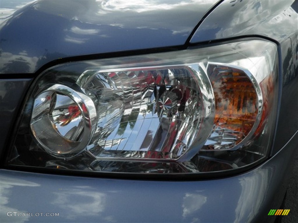 2007 Highlander Limited 4WD - Bluestone Metallic / Ivory Beige photo #9