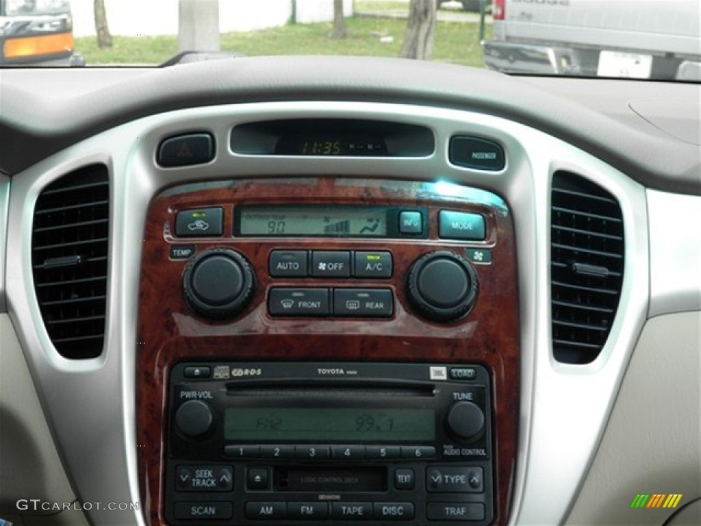 2007 Highlander Limited 4WD - Bluestone Metallic / Ivory Beige photo #41