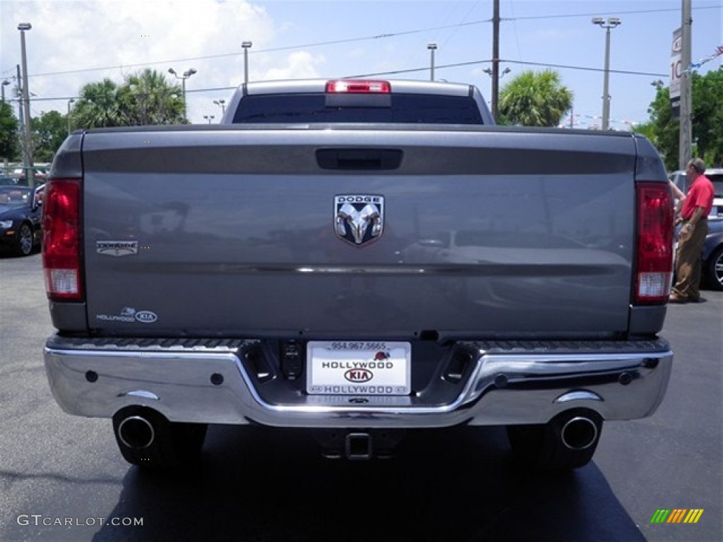 2009 Ram 1500 Laramie Quad Cab - Mineral Gray Metallic / Dark Slate Gray photo #16