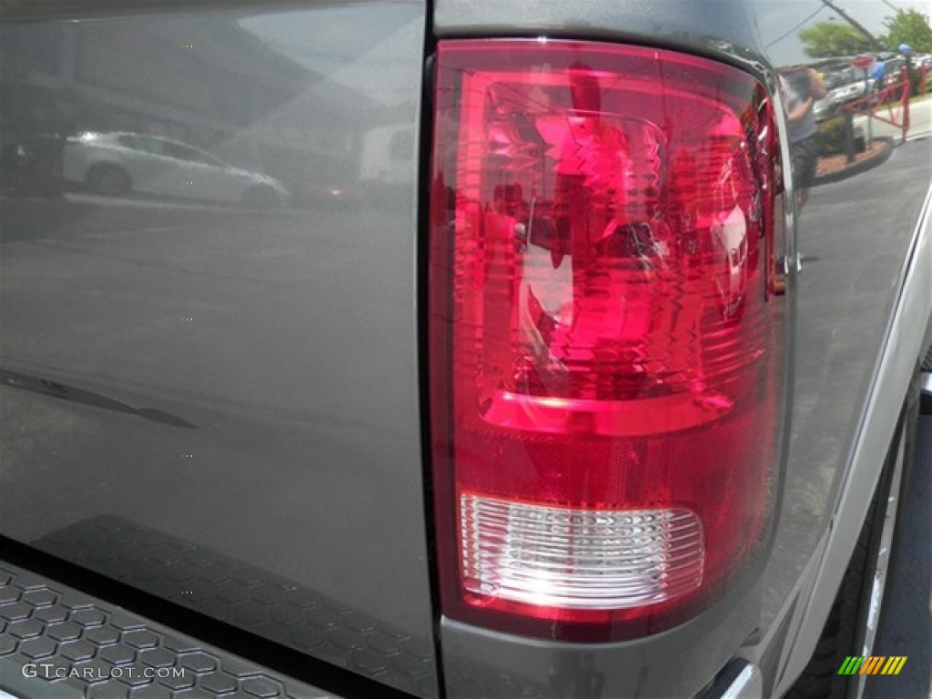 2009 Ram 1500 Laramie Quad Cab - Mineral Gray Metallic / Dark Slate Gray photo #19