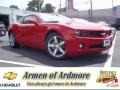 2012 Victory Red Chevrolet Camaro LT Coupe  photo #1