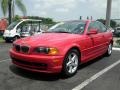 2003 Electric Red BMW 3 Series 325i Coupe  photo #11