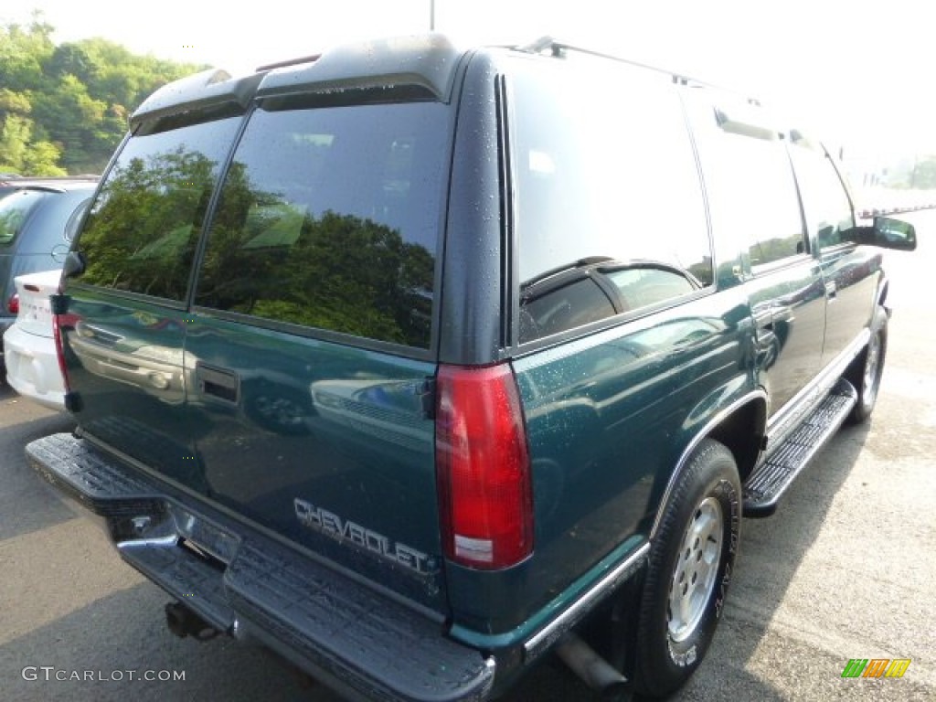 1997 Tahoe LT 4x4 - Emerald Green Metallic / Tan photo #2
