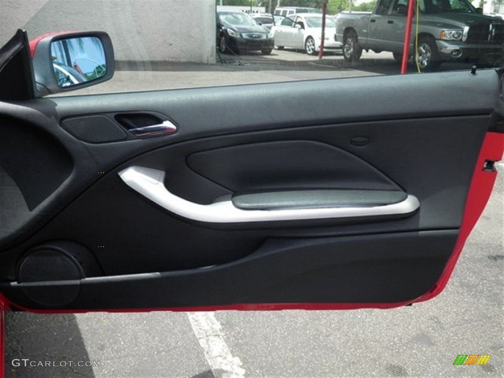 2003 3 Series 325i Coupe - Electric Red / Black photo #24