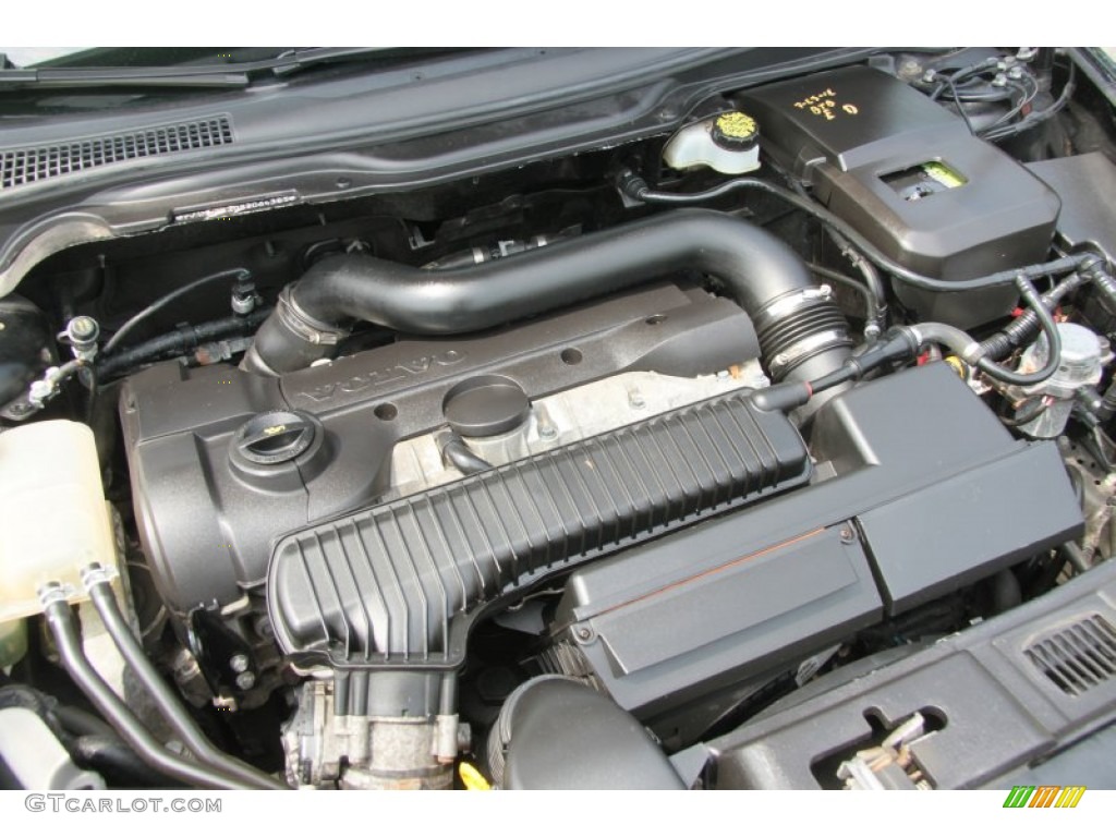 2005 Volvo S40 T5 AWD 2.5 Liter Turbocharged DOHC 20 Valve Inline 5 Cylinder Engine Photo #68656546