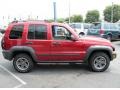 2006 Inferno Red Pearl Jeep Liberty Renegade 4x4  photo #5