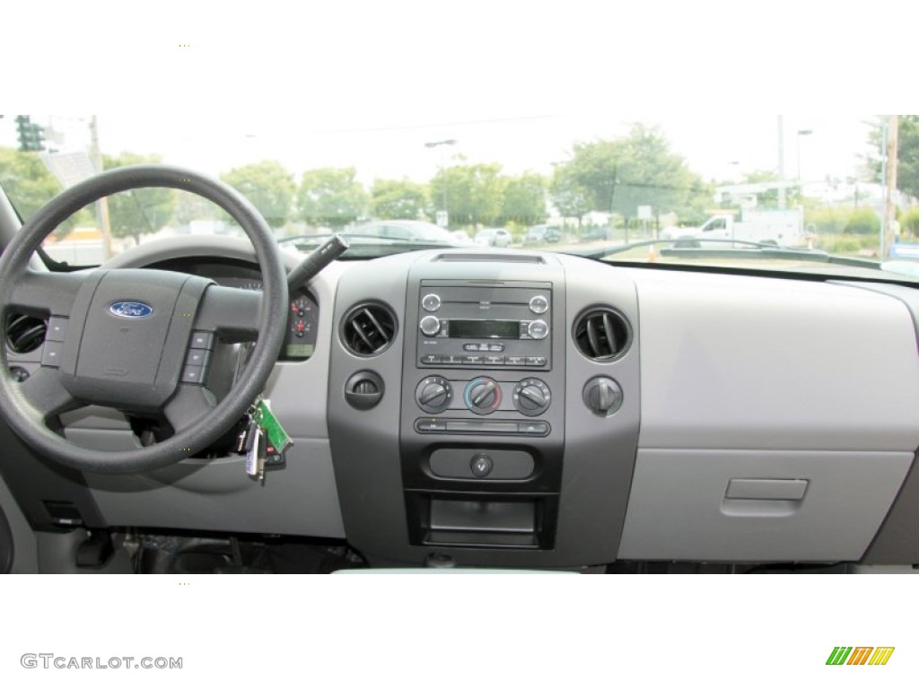 2008 F150 STX SuperCab 4x4 - Dark Blue Pearl Metallic / Medium/Dark Flint photo #10