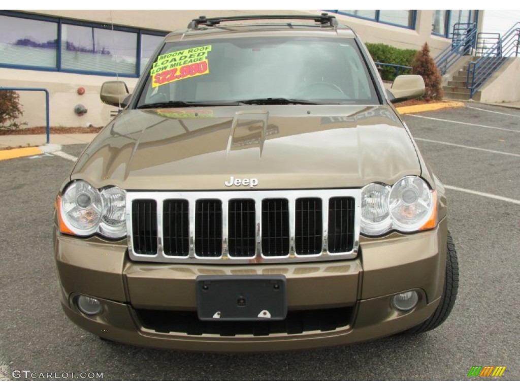 Olive Green Metallic 2008 Jeep Grand Cherokee Limited 4x4 Exterior Photo #68657290