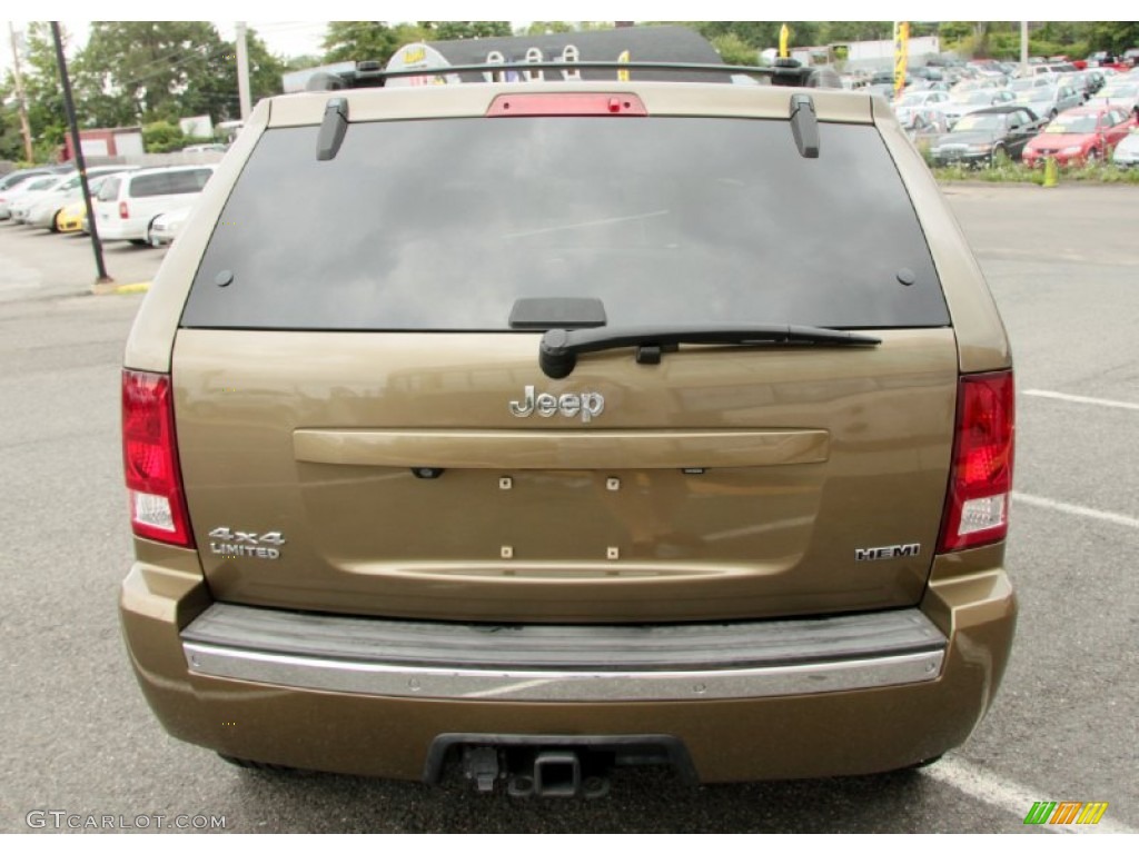 Olive Green Metallic 2008 Jeep Grand Cherokee Limited 4x4 Exterior Photo #68657326