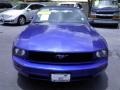 2005 Sonic Blue Metallic Ford Mustang V6 Premium Convertible  photo #16