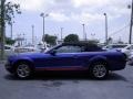 2005 Sonic Blue Metallic Ford Mustang V6 Premium Convertible  photo #20