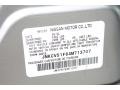 2004 Infiniti G 35 x Sedan Info Tag