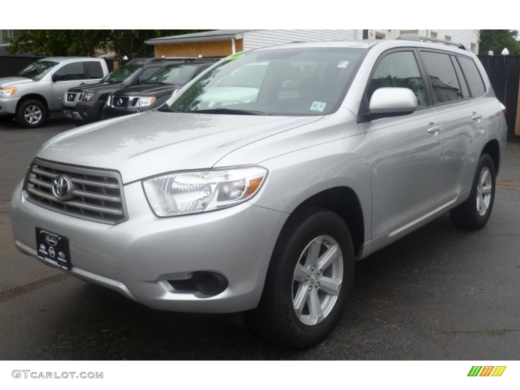 2010 Highlander V6 4WD - Classic Silver Metallic / Ash photo #4