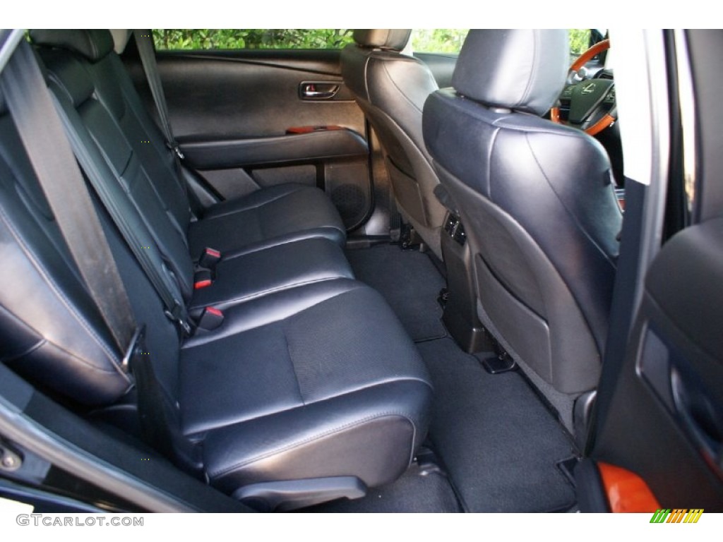 2010 Lexus RX 350 AWD Rear Seat Photo #68661006