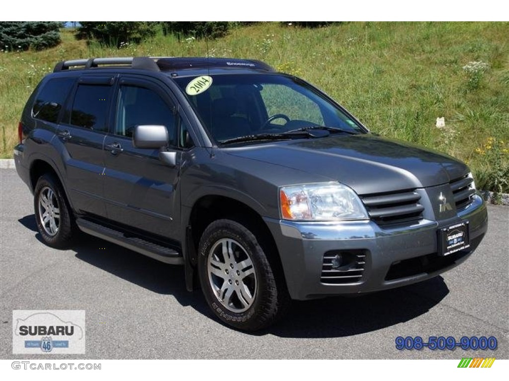 2004 Endeavor XLS AWD - Titanium Gray Pearl / Charcoal Gray photo #5