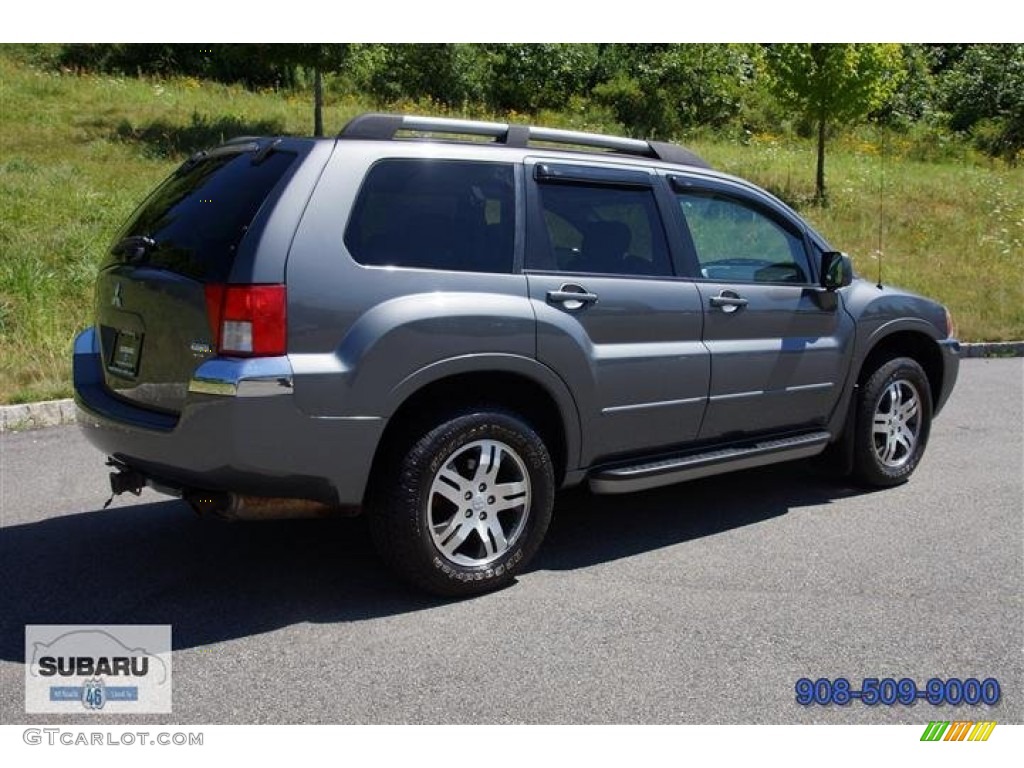 2004 Endeavor XLS AWD - Titanium Gray Pearl / Charcoal Gray photo #8