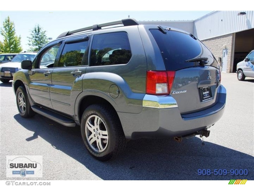 2004 Endeavor XLS AWD - Titanium Gray Pearl / Charcoal Gray photo #11
