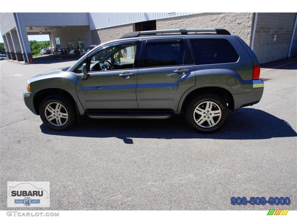 2004 Endeavor XLS AWD - Titanium Gray Pearl / Charcoal Gray photo #12