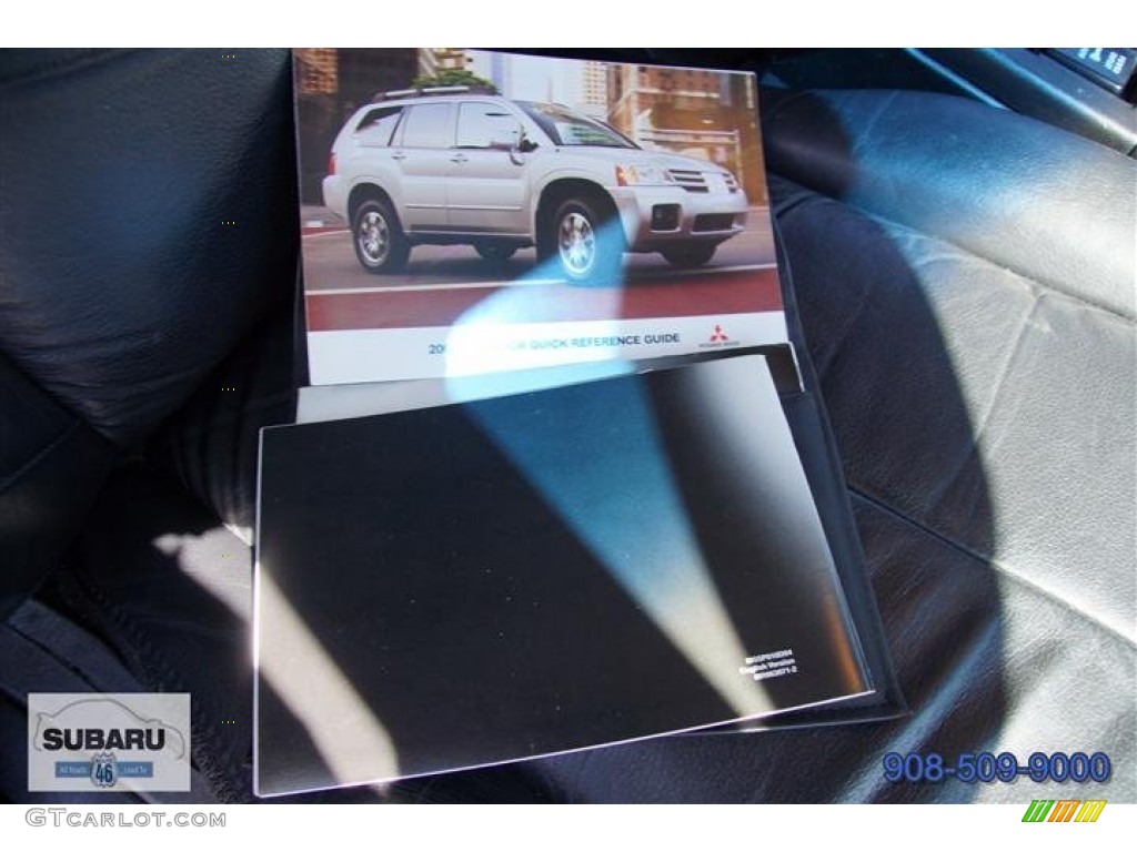 2004 Endeavor XLS AWD - Titanium Gray Pearl / Charcoal Gray photo #41